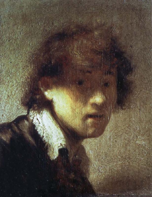 Self-Portrait as a Young Man, REMBRANDT Harmenszoon van Rijn